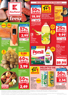 Leták Kaufland Polsko 9.4.-15.4.2026 - Noviny týdne