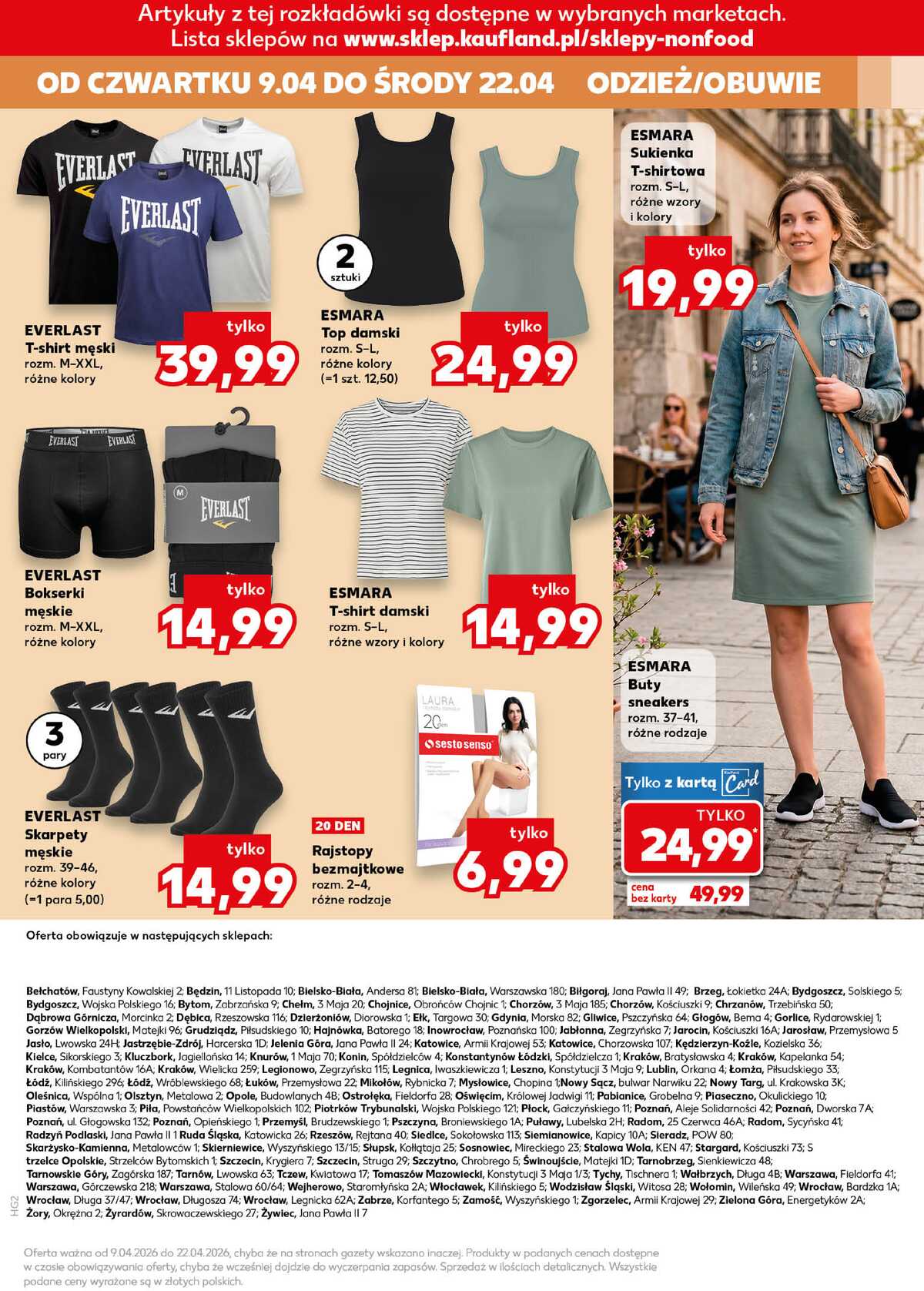 Leták Kaufland Polsko 9.4.-22.4.2026 strana 17