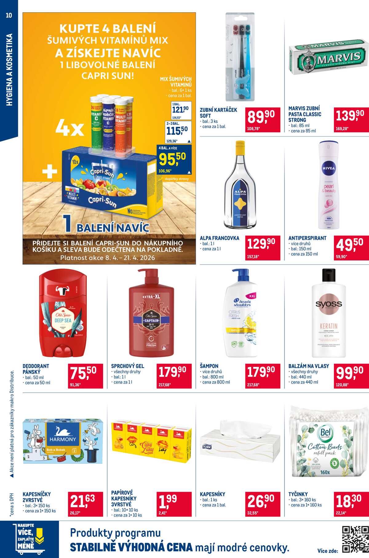 MAKRO Spotřební zboží do 21.4. strana 10