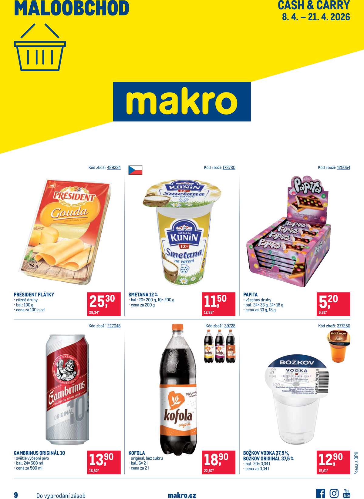 MAKRO Maloobchod od 8.4. do 21.4.2026 strana 1