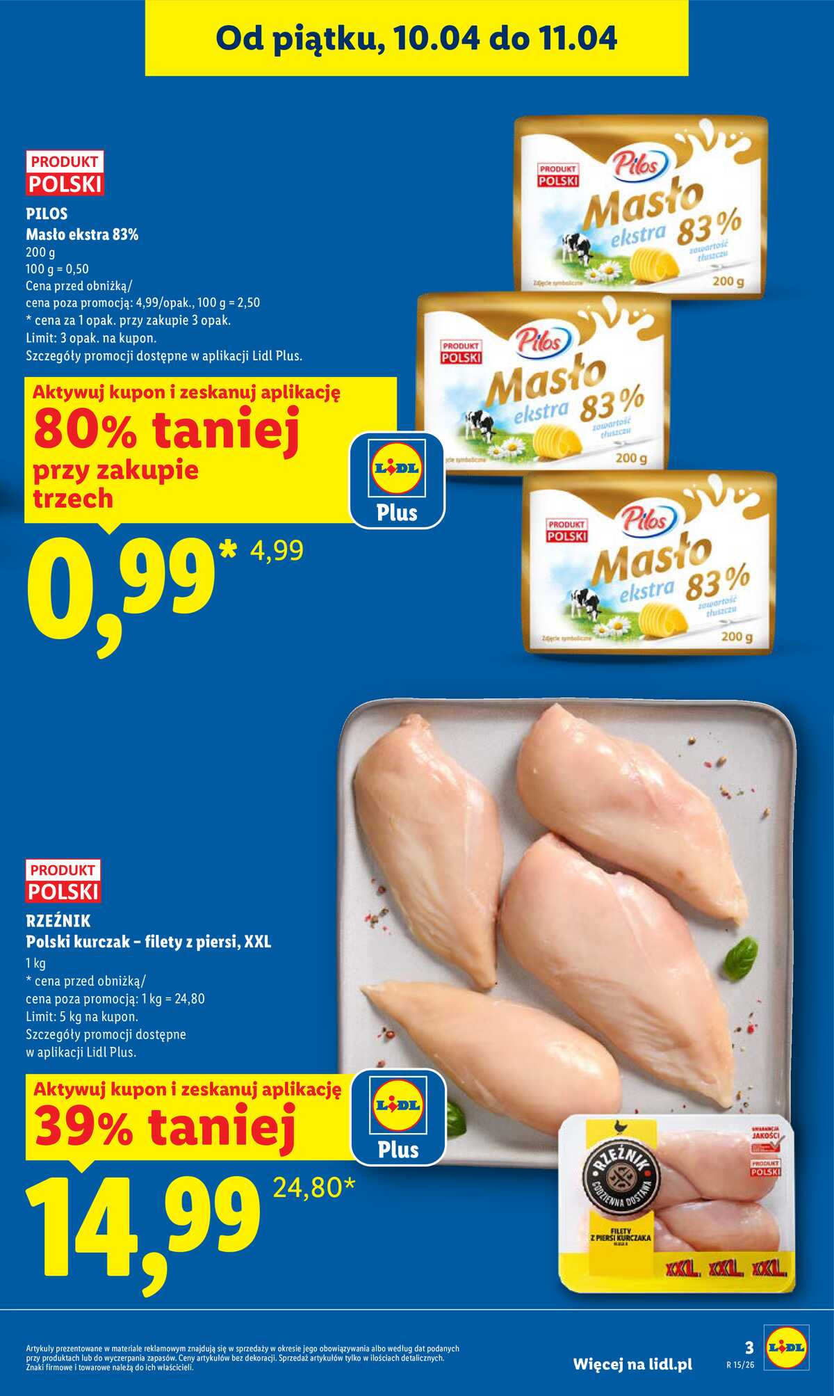 Leták Lidl Polsko 9.4.-11.4.2026 - Zpravodaj platný od 9.04 do 11.04 strana 3