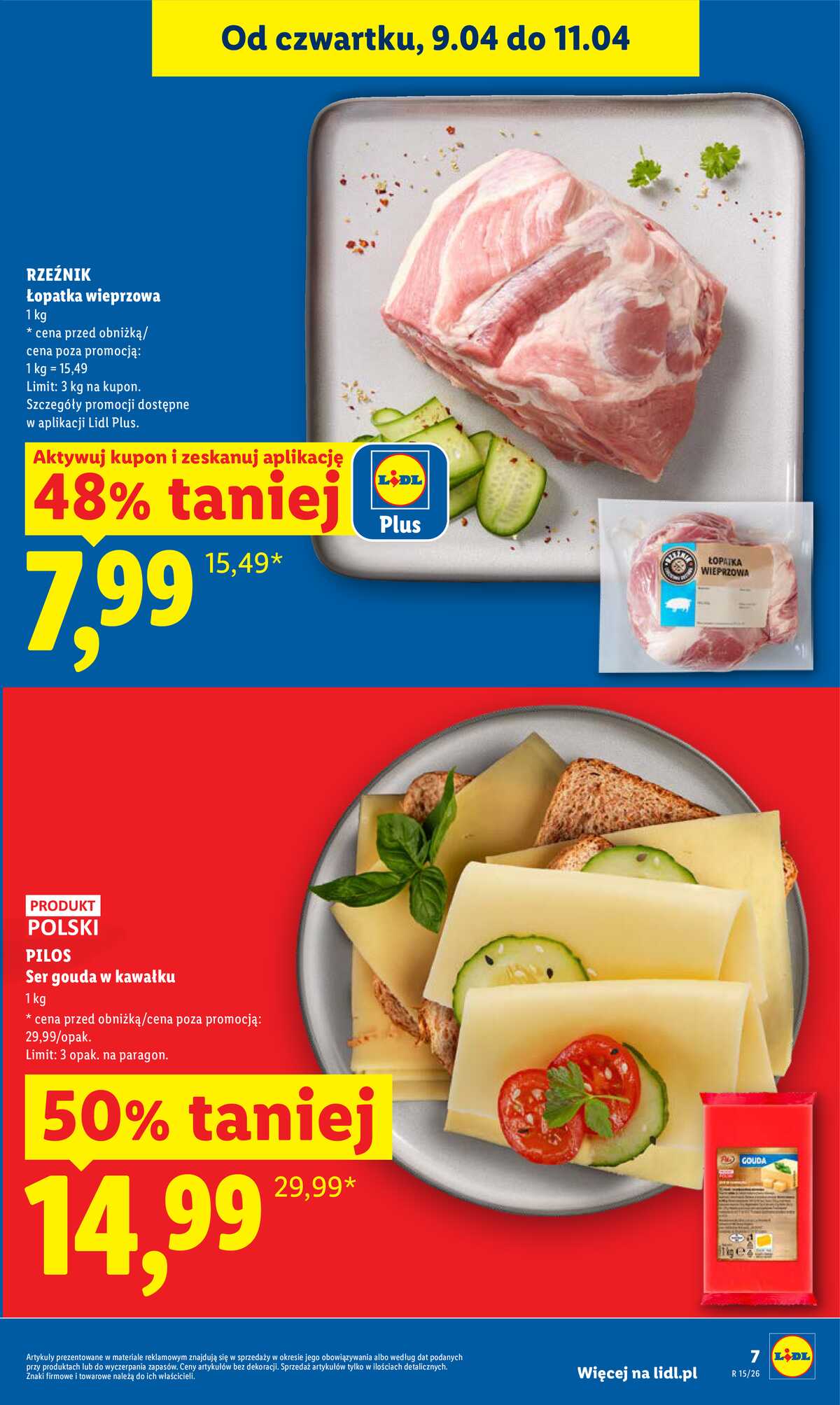 Leták Lidl Polsko 9.4.-11.4.2026 - Zpravodaj platný od 9.04 do 11.04 strana 7