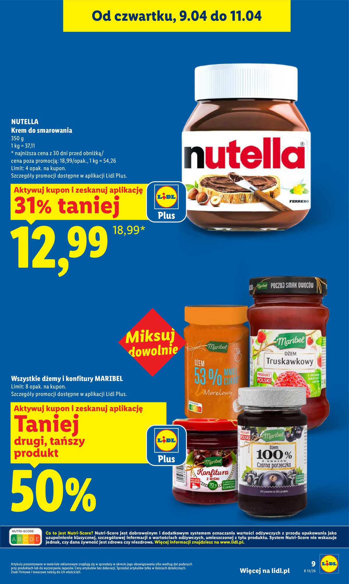 Leták Lidl Polsko 9.4.-11.4.2026 - Zpravodaj platný od 9.04 do 11.04 strana 9