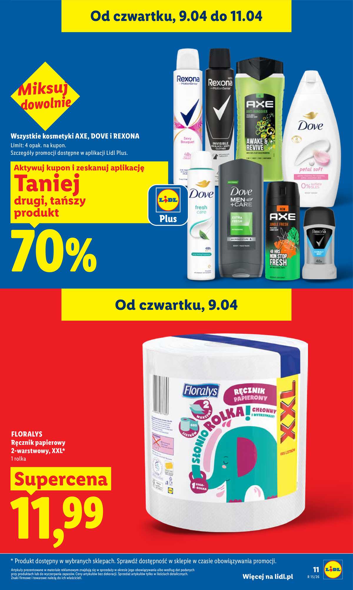 Leták Lidl Polsko 9.4.-11.4.2026 - Zpravodaj platný od 9.04 do 11.04 strana 11