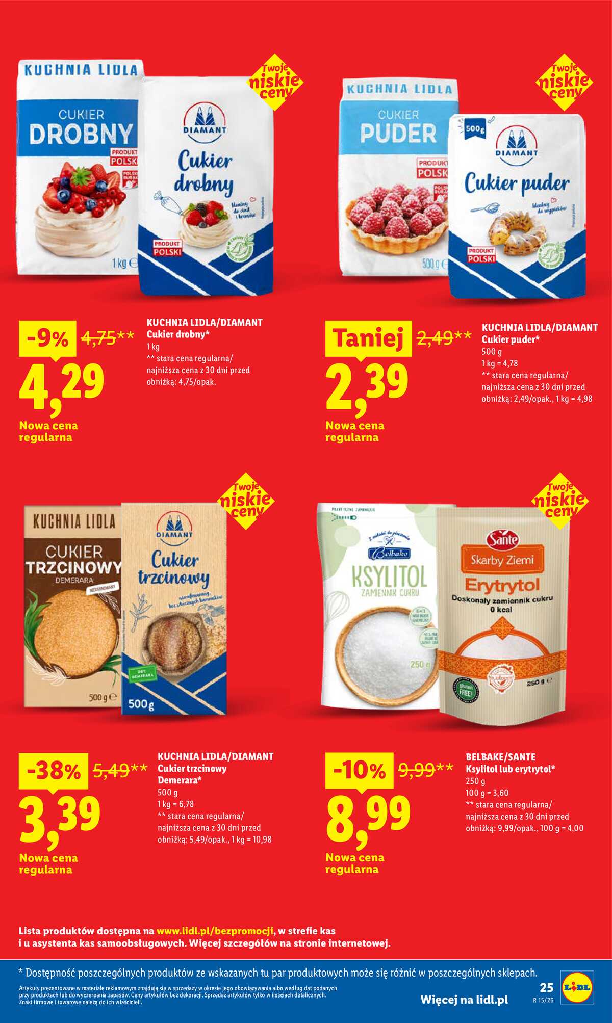 Leták Lidl Polsko 9.4.-11.4.2026 - Zpravodaj platný od 9.04 do 11.04 strana 25