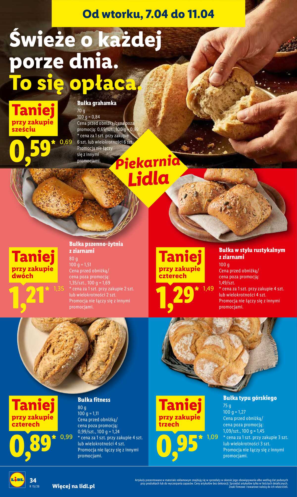 Leták Lidl Polsko 9.4.-11.4.2026 - Zpravodaj platný od 9.04 do 11.04 strana 32