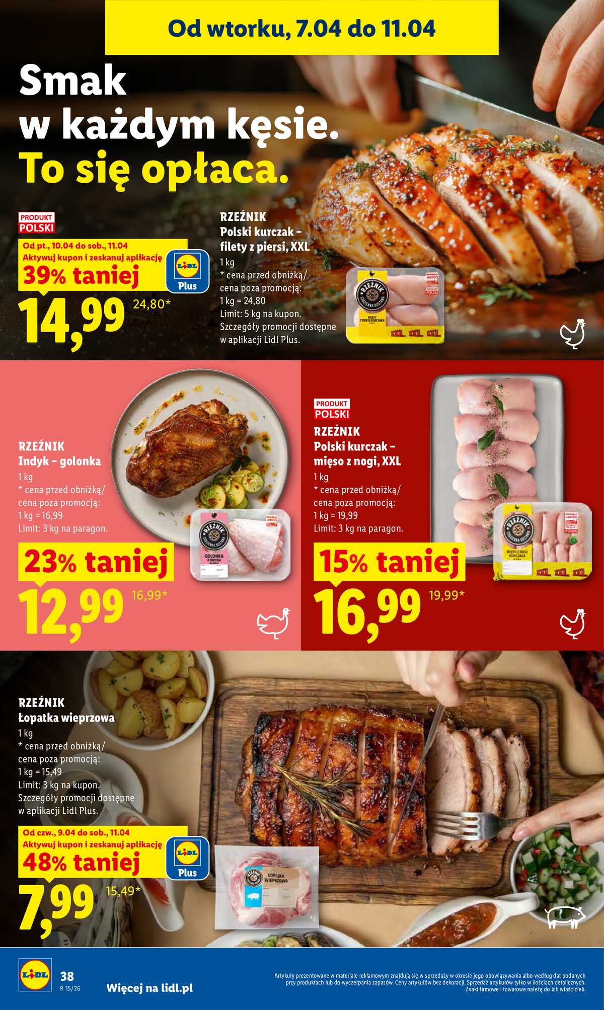 Leták Lidl Polsko 9.4.-11.4.2026 - Zpravodaj platný od 9.04 do 11.04 strana 36