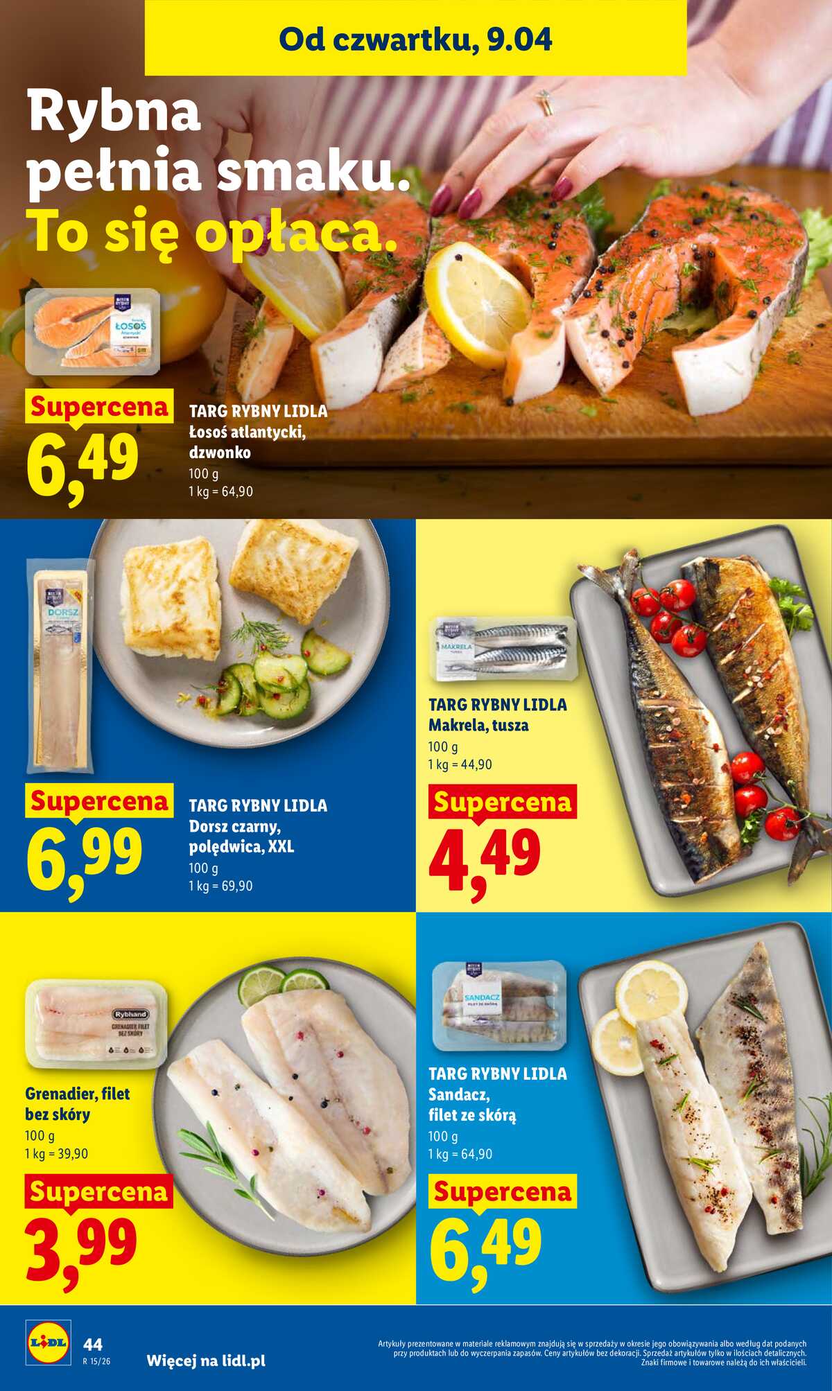 Leták Lidl Polsko 9.4.-11.4.2026 - Zpravodaj platný od 9.04 do 11.04 strana 42