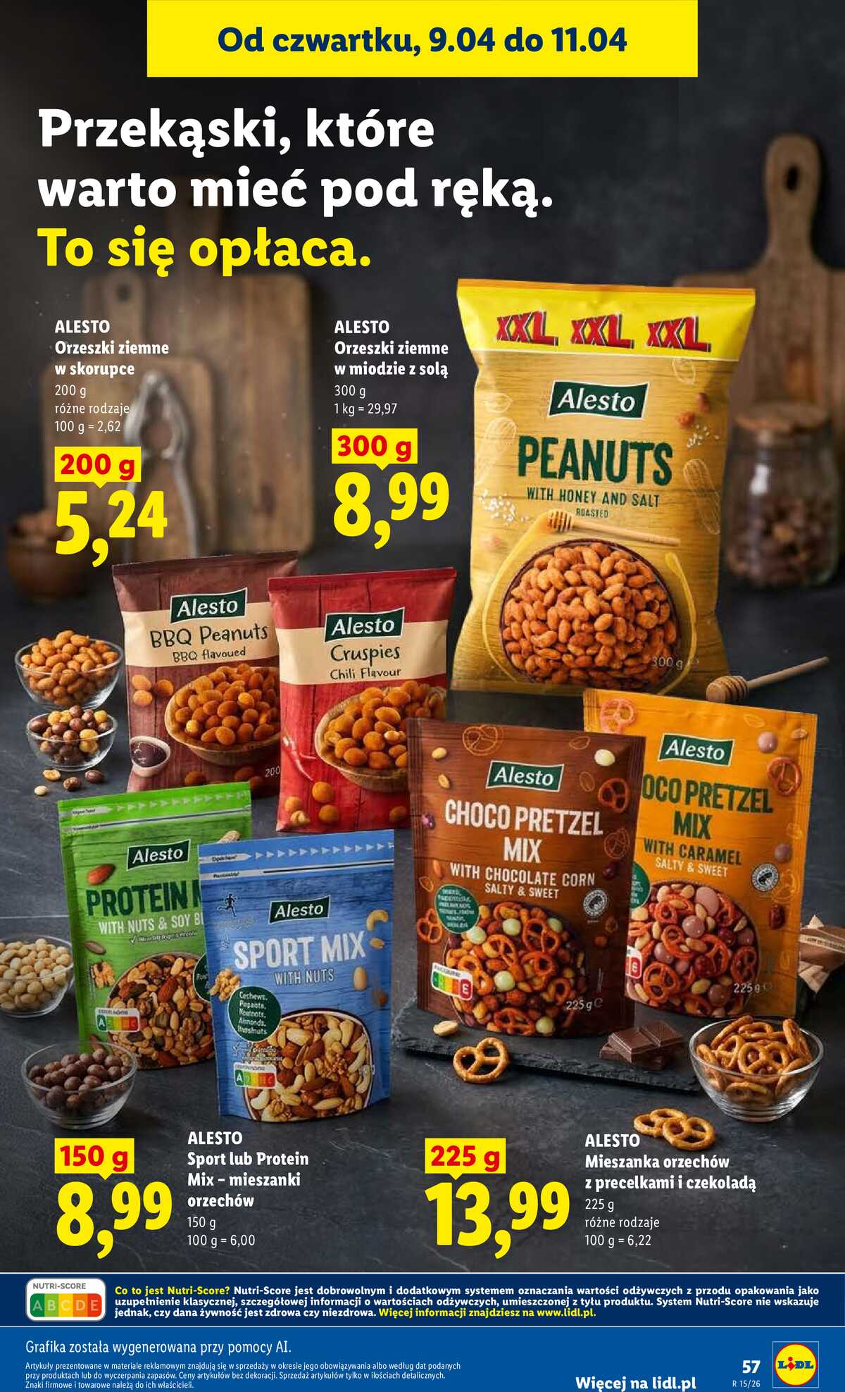 Leták Lidl Polsko 9.4.-11.4.2026 - Zpravodaj platný od 9.04 do 11.04 strana 57