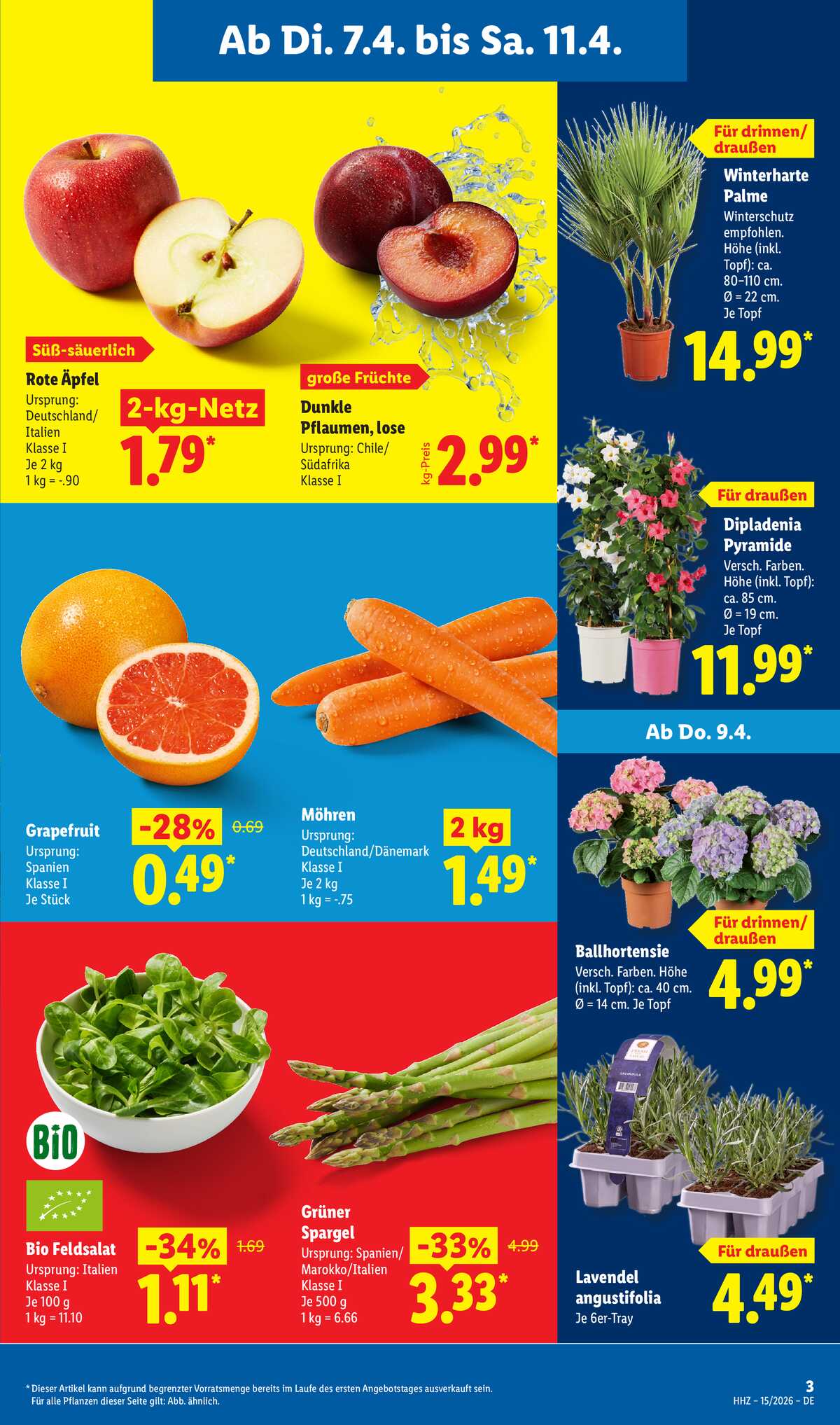 Leták Lidl Německo 7.4.-11.4.2026 strana 5