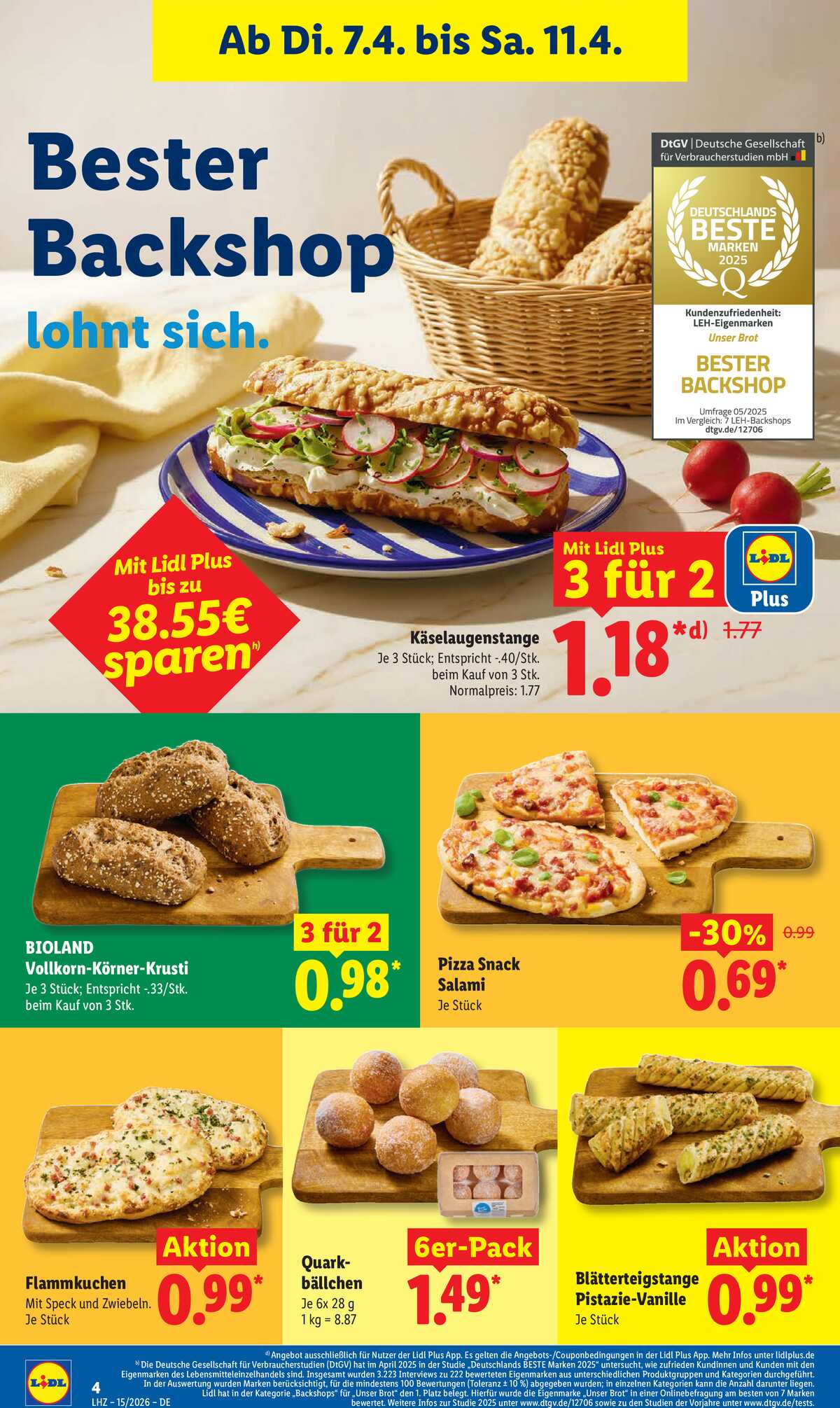 Leták Lidl Německo 7.4.-11.4.2026 strana 10