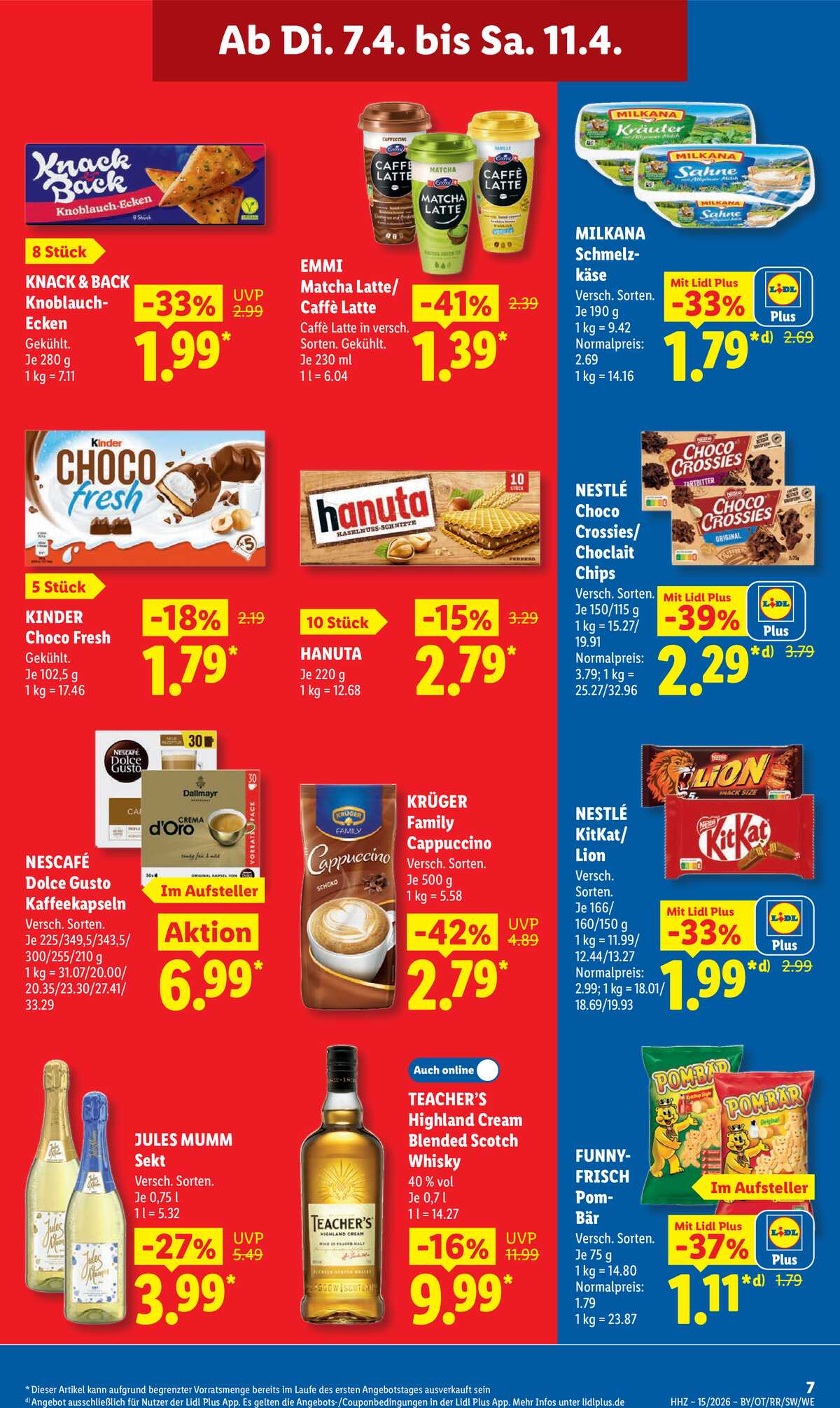 Leták Lidl Německo 7.4.-11.4.2026 strana 13