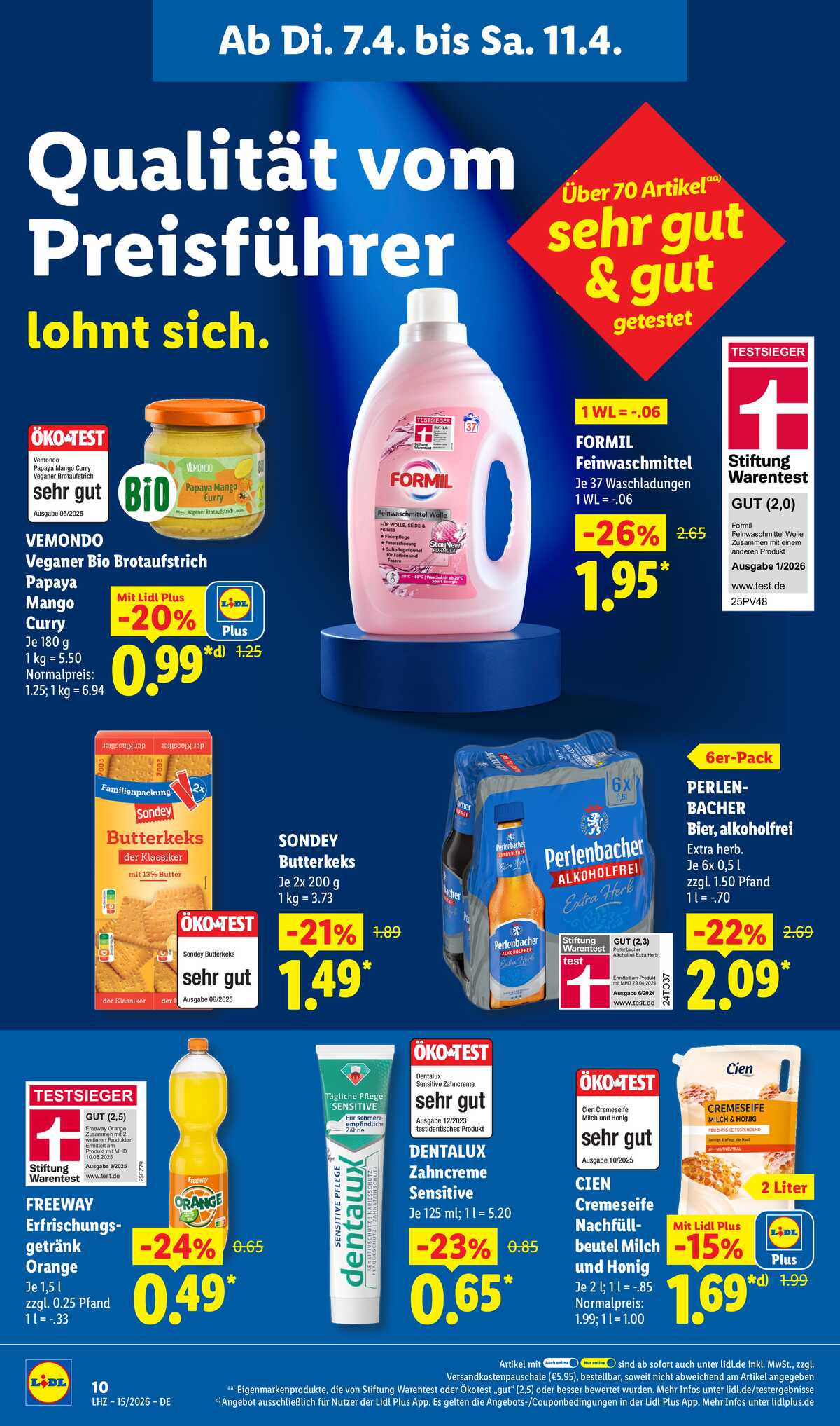 Leták Lidl Německo 7.4.-11.4.2026 strana 20