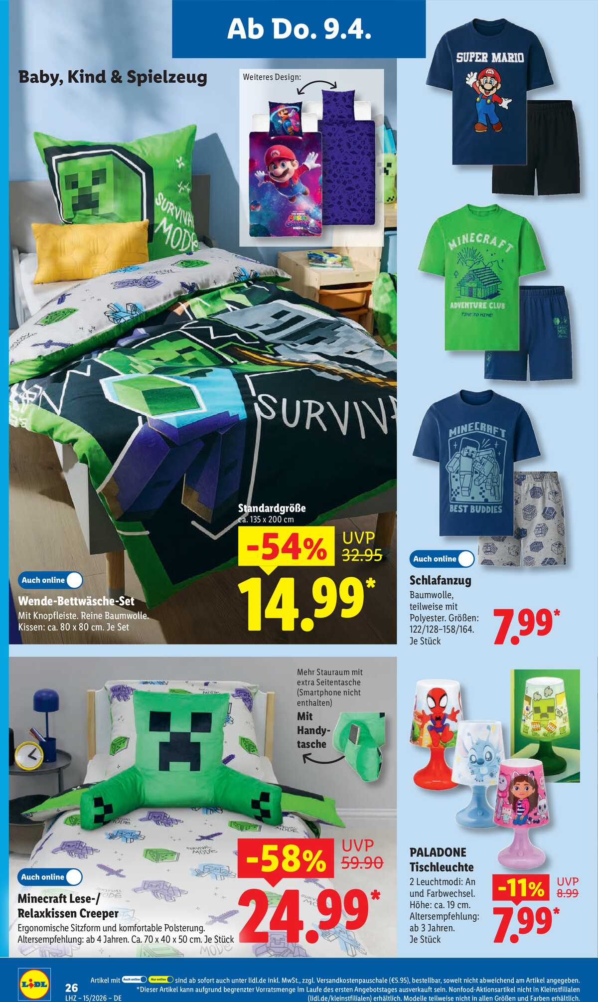 Leták Lidl Německo 7.4.-11.4.2026 strana 40