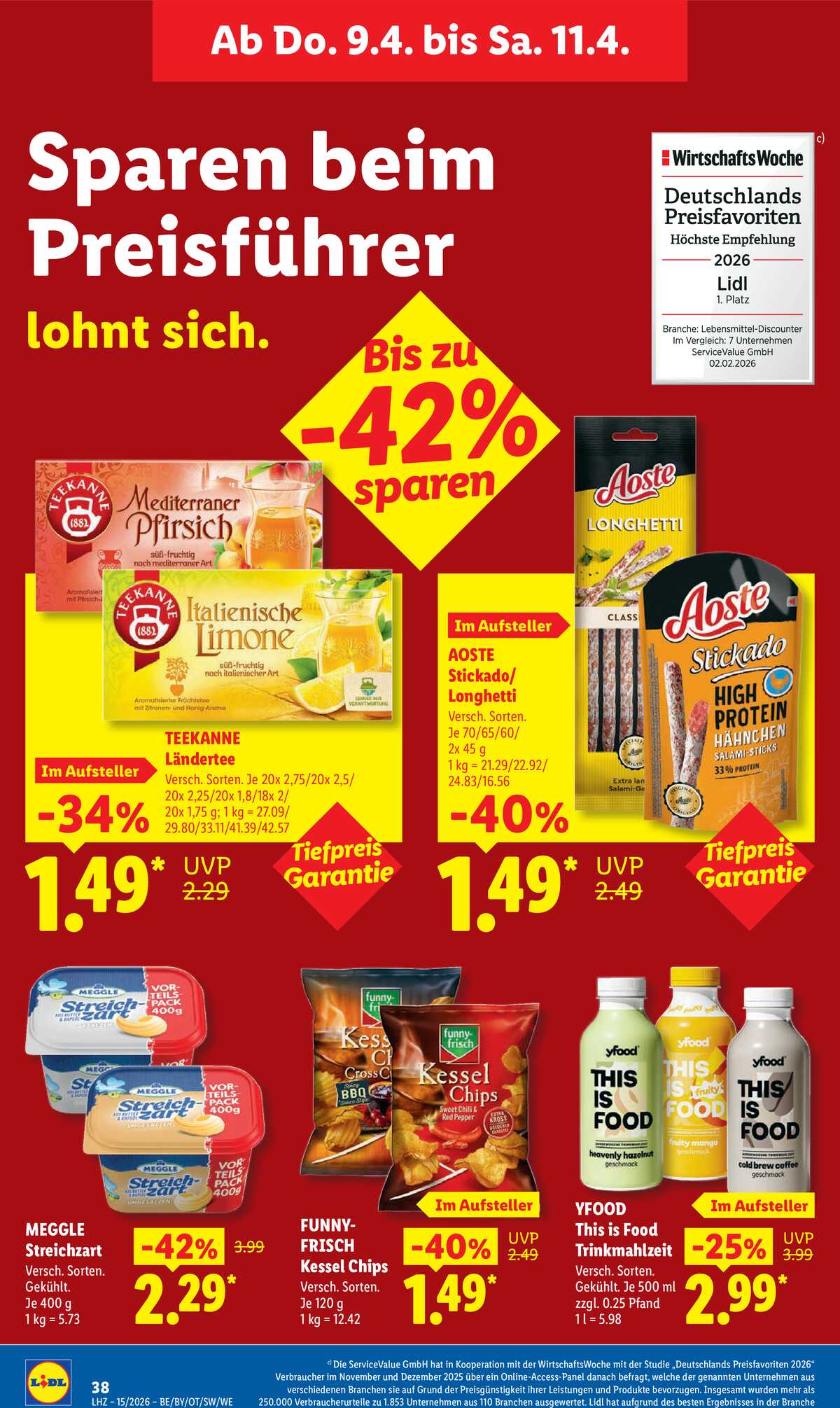 Leták Lidl Německo 7.4.-11.4.2026 strana 56