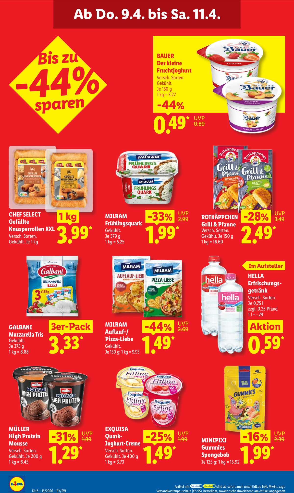 Leták Lidl Německo 7.4.-11.4.2026 strana 58