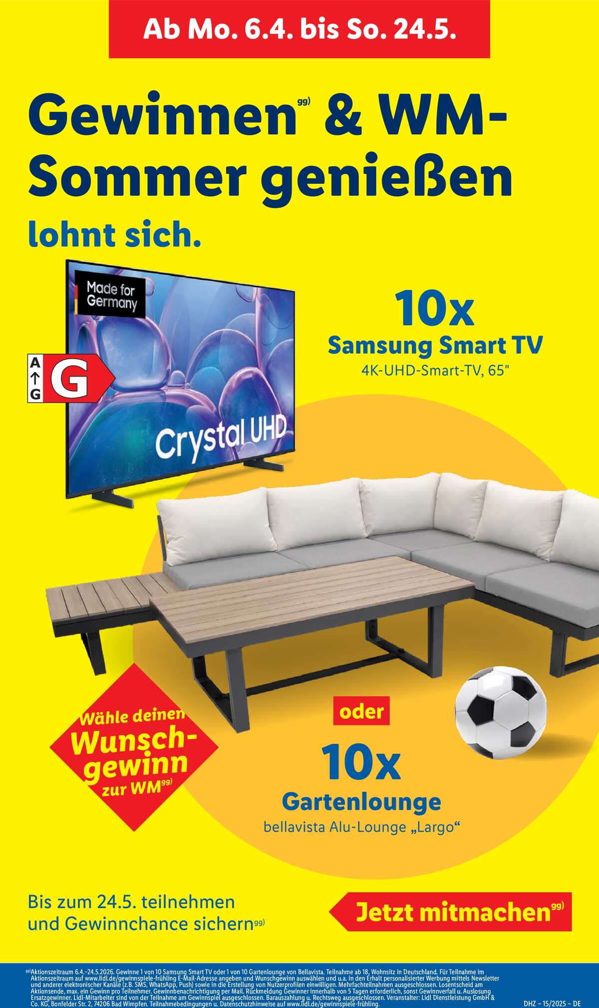 Leták Lidl Německo 7.4.-11.4.2026 strana 67