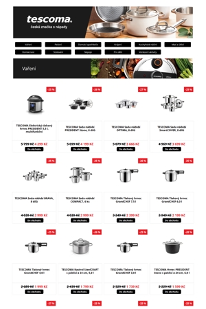 Tescoma : 2 letáky