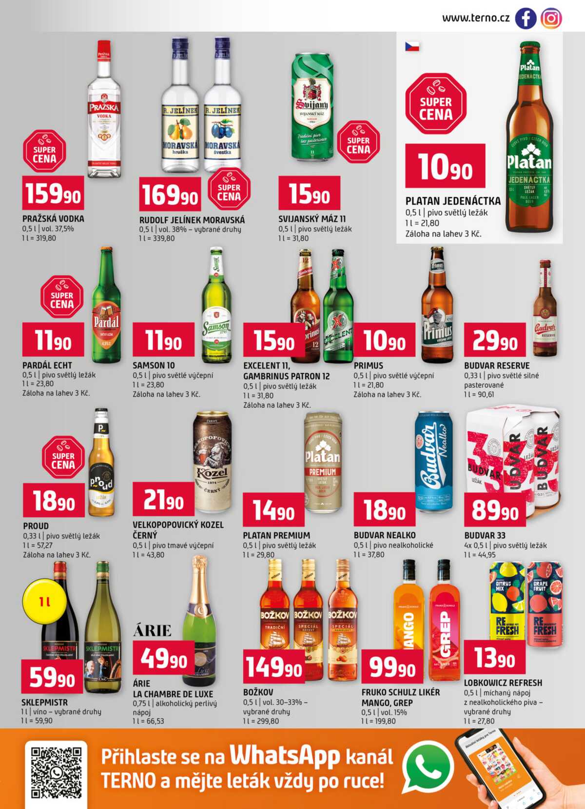 Terno České Budějovice, Trhové Sviny, Bechyně, Borovany, Třeboň, Týn nad Vltavou, Olomouc, Hradec Králové 8.4. - 14.8. strana 13