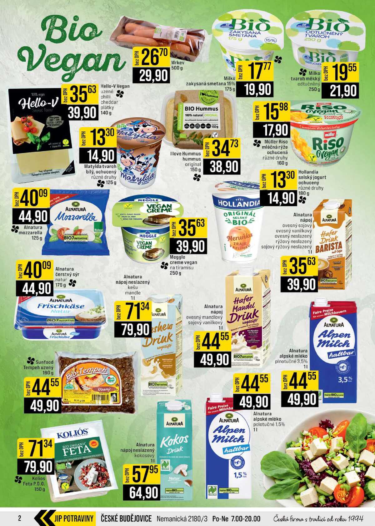 JIP Cash & Carry Brno, Praha, Ostrava, Jilemnice, Pardubice, Ostrava, Karlovy Vary, Olomouc a Zlín od 8.4. do 14.4.2026 strana 2