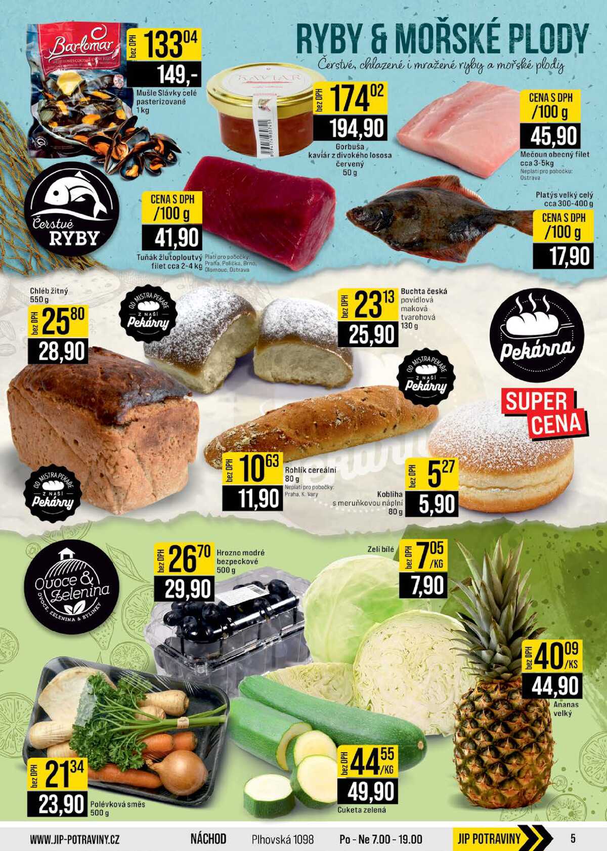 JIP Cash & Carry Brno, Praha, Ostrava, Jilemnice, Pardubice, Ostrava, Karlovy Vary, Olomouc a Zlín od 8.4. do 14.4.2026 strana 5