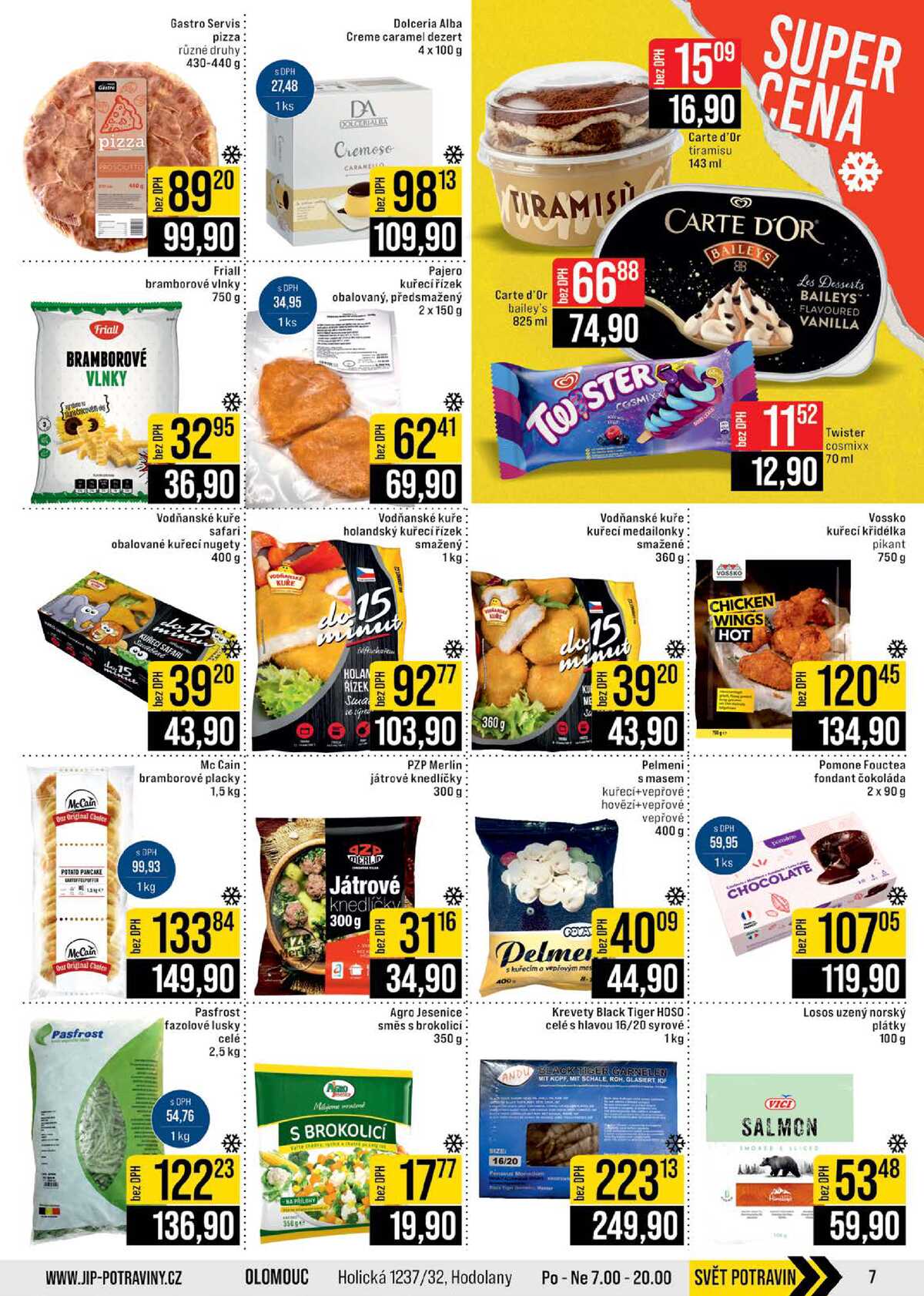 JIP Cash & Carry Brno, Praha, Ostrava, Jilemnice, Pardubice, Ostrava, Karlovy Vary, Olomouc a Zlín od 8.4. do 14.4.2026 strana 7