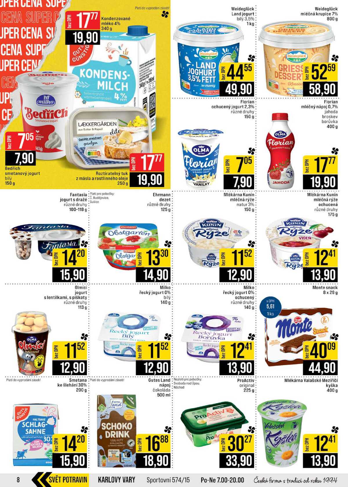 JIP Cash & Carry České Budějovice, Most, Náchod, Polička, Sušice a Svoboda nad Úpou od 8.4. do 14.4.2026 strana 8