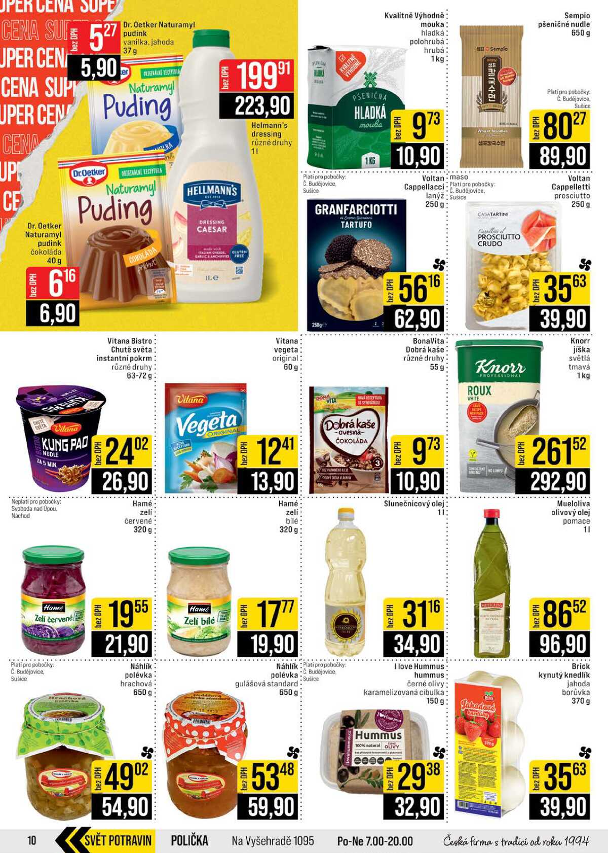 JIP Cash & Carry České Budějovice, Most, Náchod, Polička, Sušice a Svoboda nad Úpou od 8.4. do 14.4.2026 strana 10