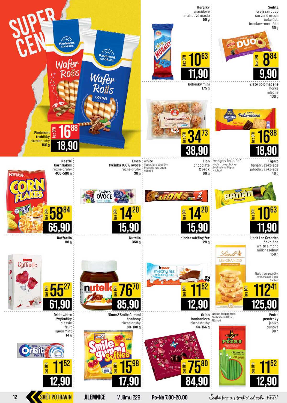 JIP Cash & Carry České Budějovice, Most, Náchod, Polička, Sušice a Svoboda nad Úpou od 8.4. do 14.4.2026 strana 12