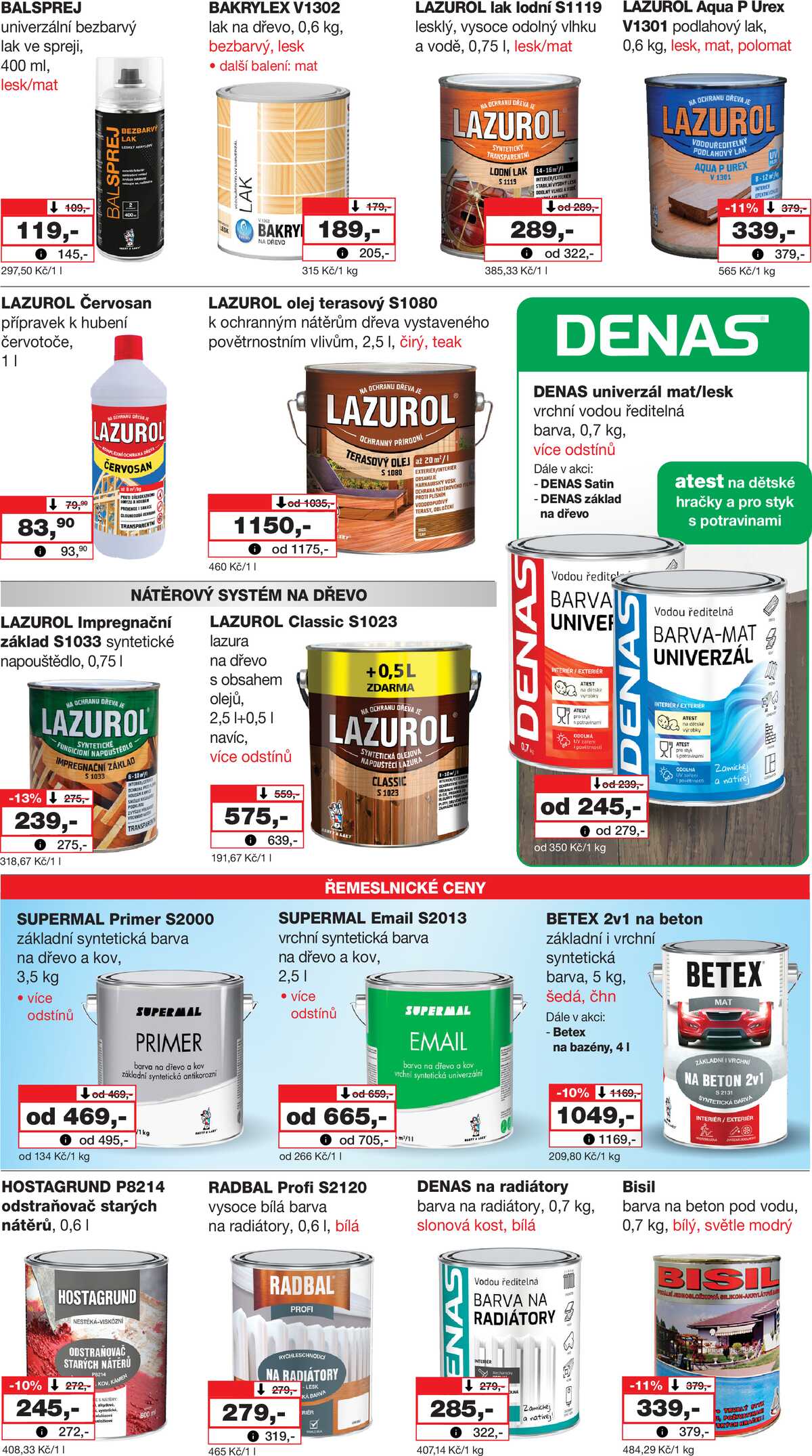 Barvy a laky drogerie od 11.4. do 8.5.2026 strana 2