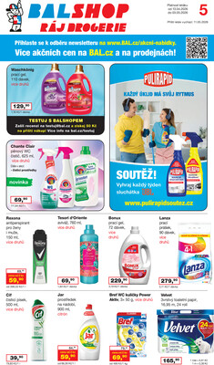 Ráj drogerie letáky