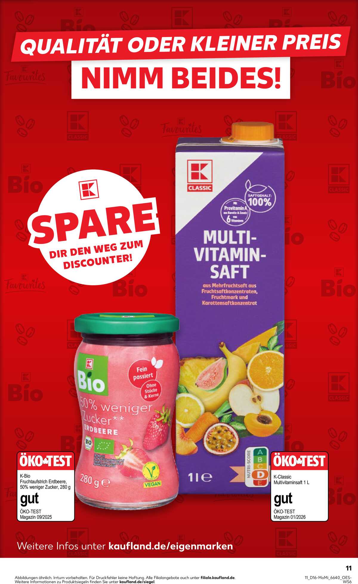 Leták Kaufland Německo 13.4.-15.4.2026 strana 11