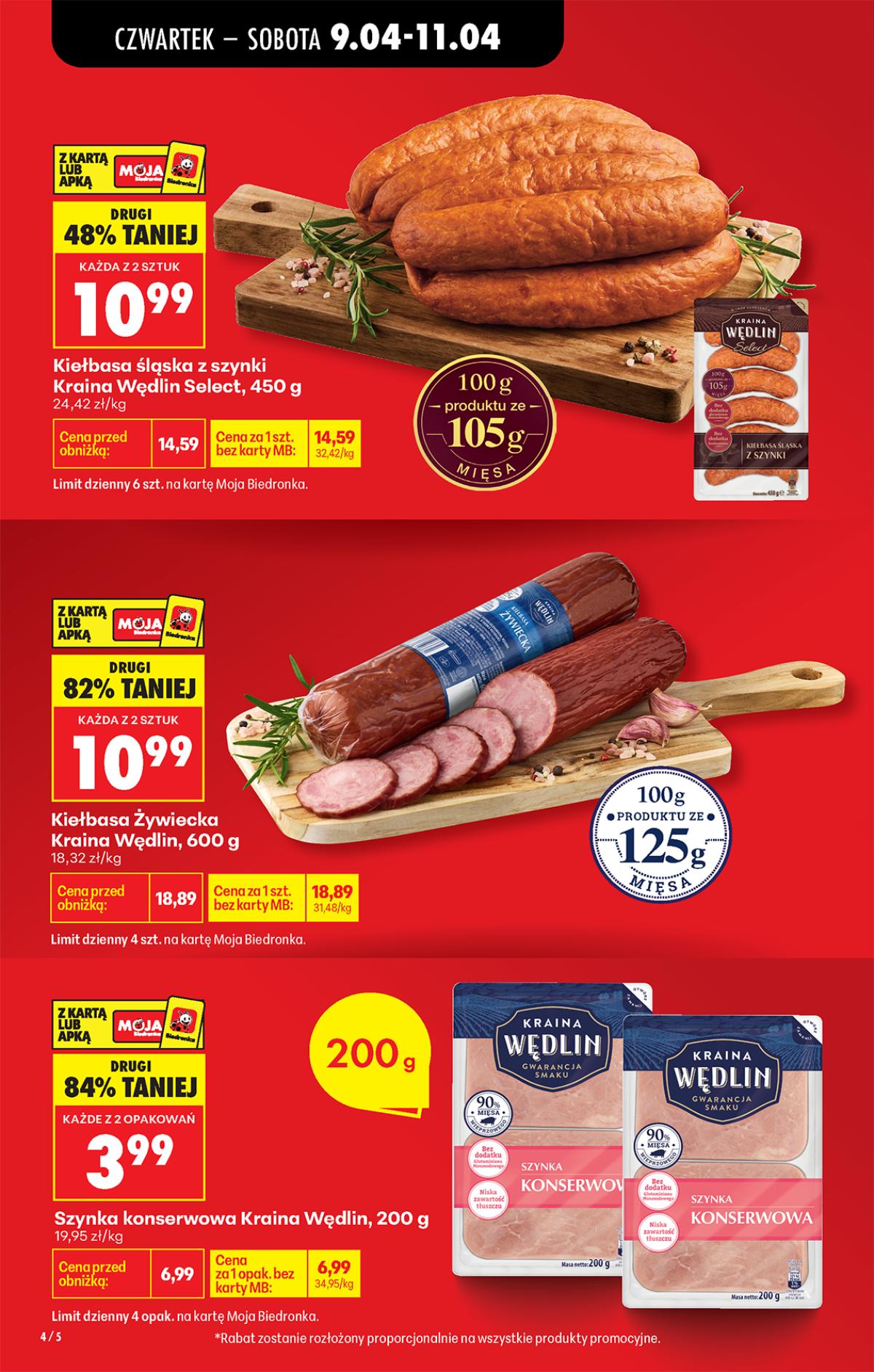 Leták Biedronka Polsko 9.4.-15.4.2026 strana 6