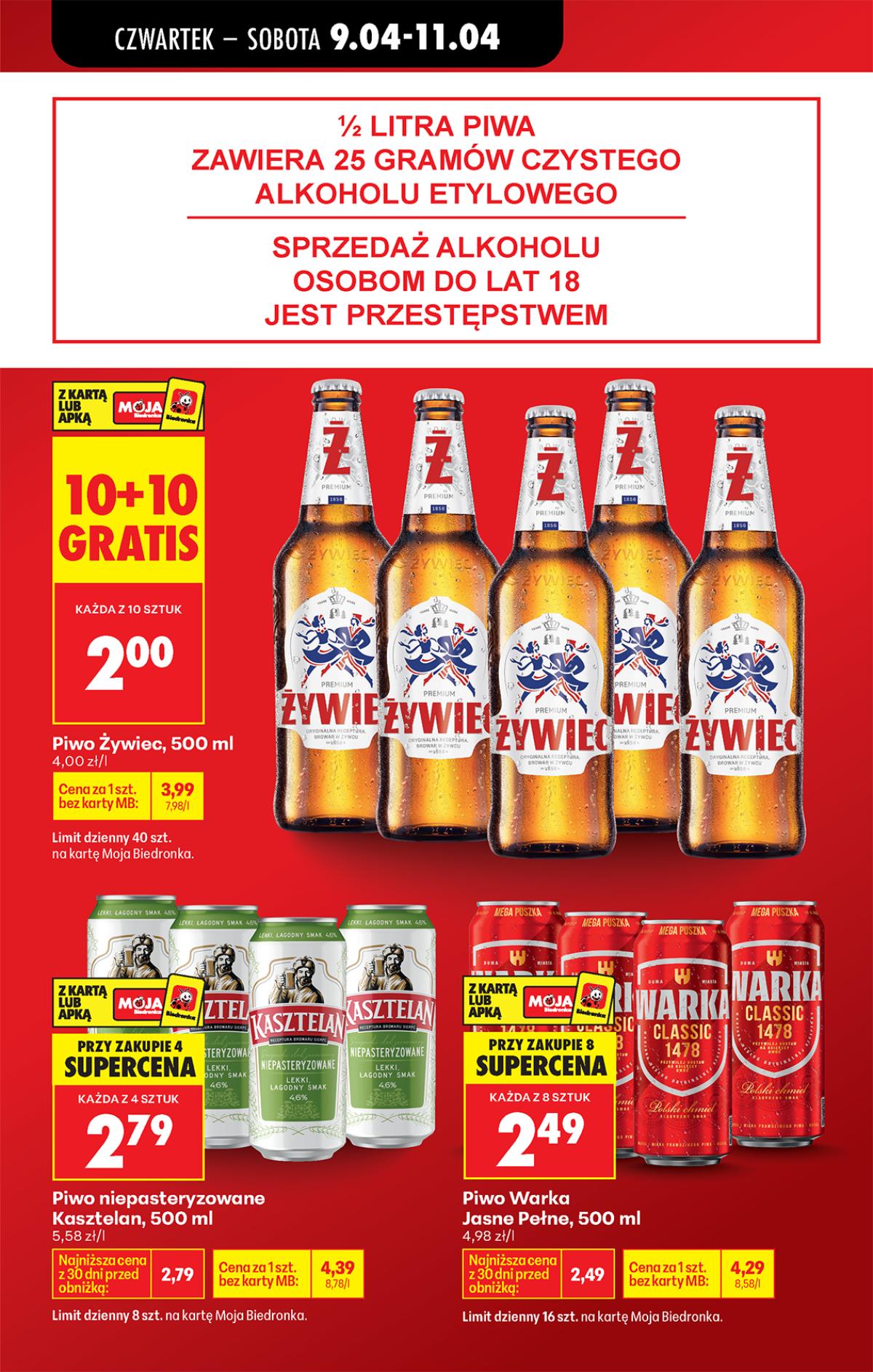 Leták Biedronka Polsko 9.4.-15.4.2026 strana 17