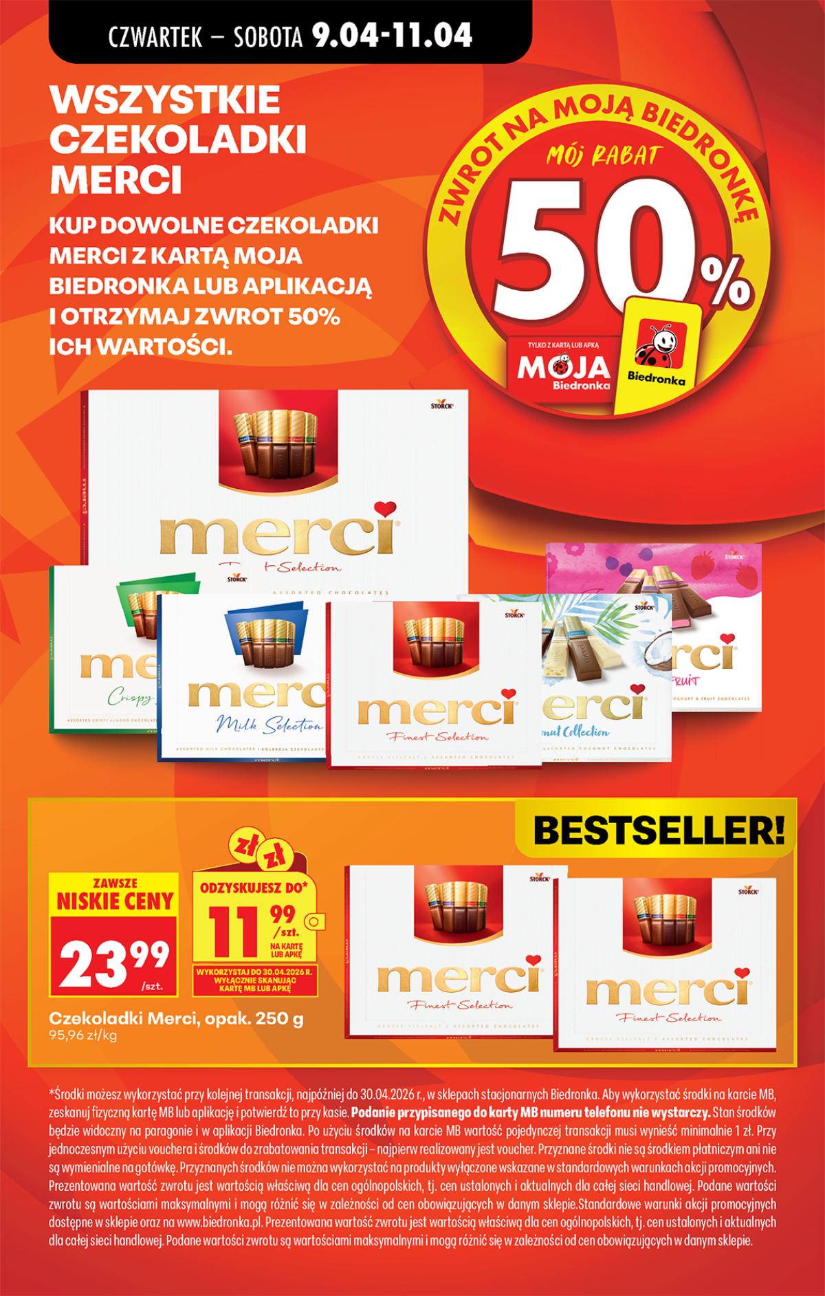 Leták Biedronka Polsko 9.4.-15.4.2026 strana 20