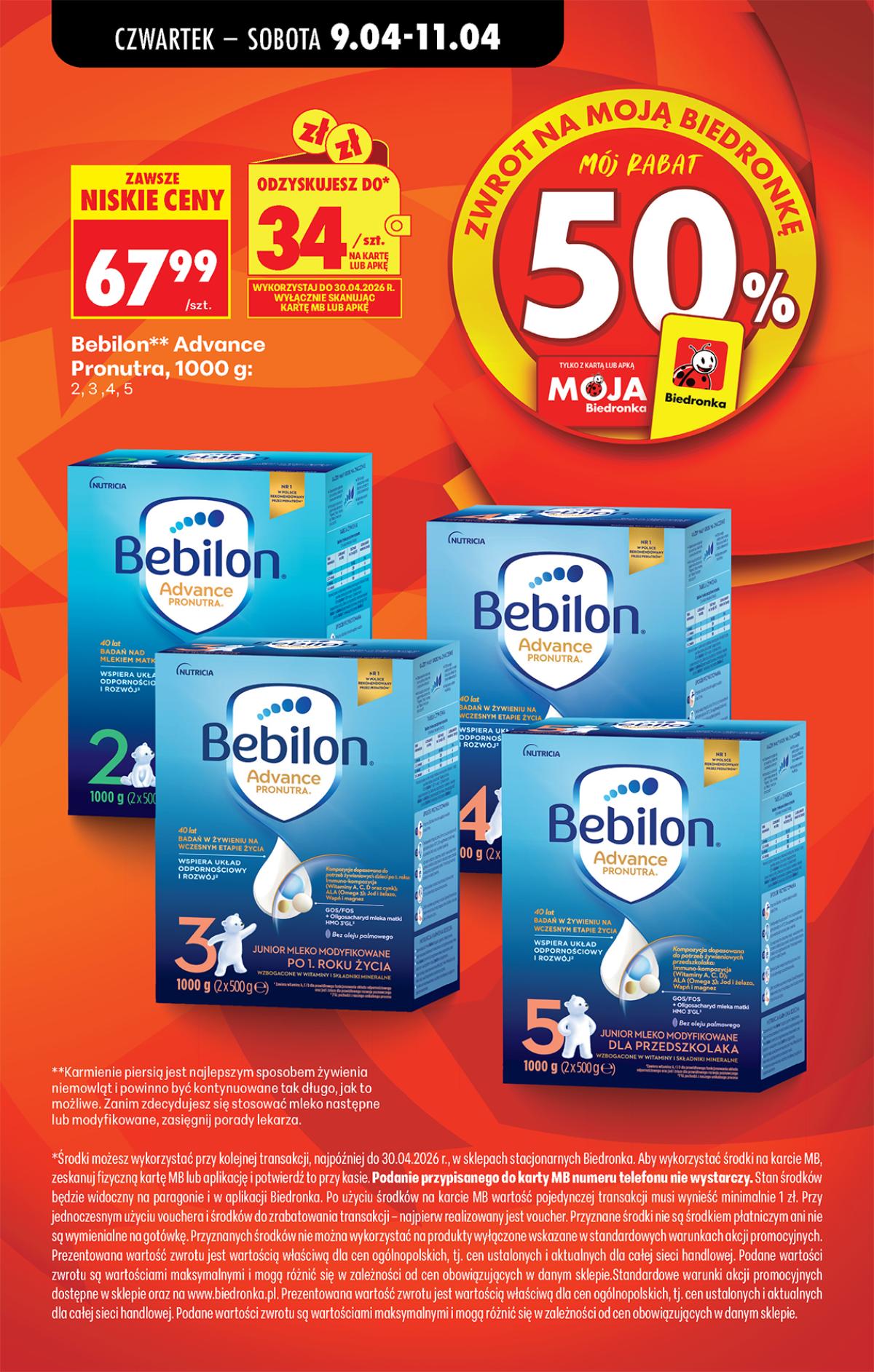 Leták Biedronka Polsko 9.4.-15.4.2026 strana 21