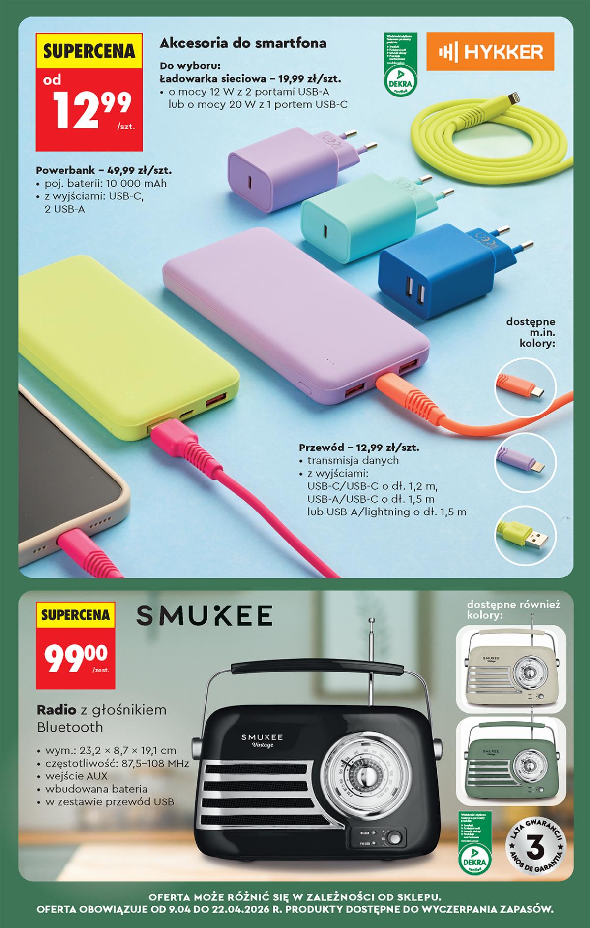 Leták Biedronka Polsko 9.4.-15.4.2026 strana 85