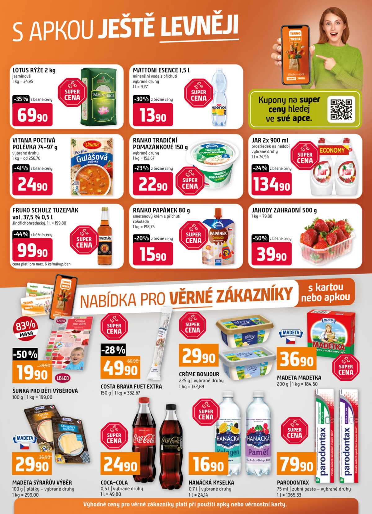 Terno Třeboň, Týn n. Vlt., Bechyně, Trhové Sviny, Hradec Králové, Zlín, Český Krumlov, Prachatice, Jihlava, Strakonice, Tábor, Borovany od 15.4. do 21.4.2026 strana 19