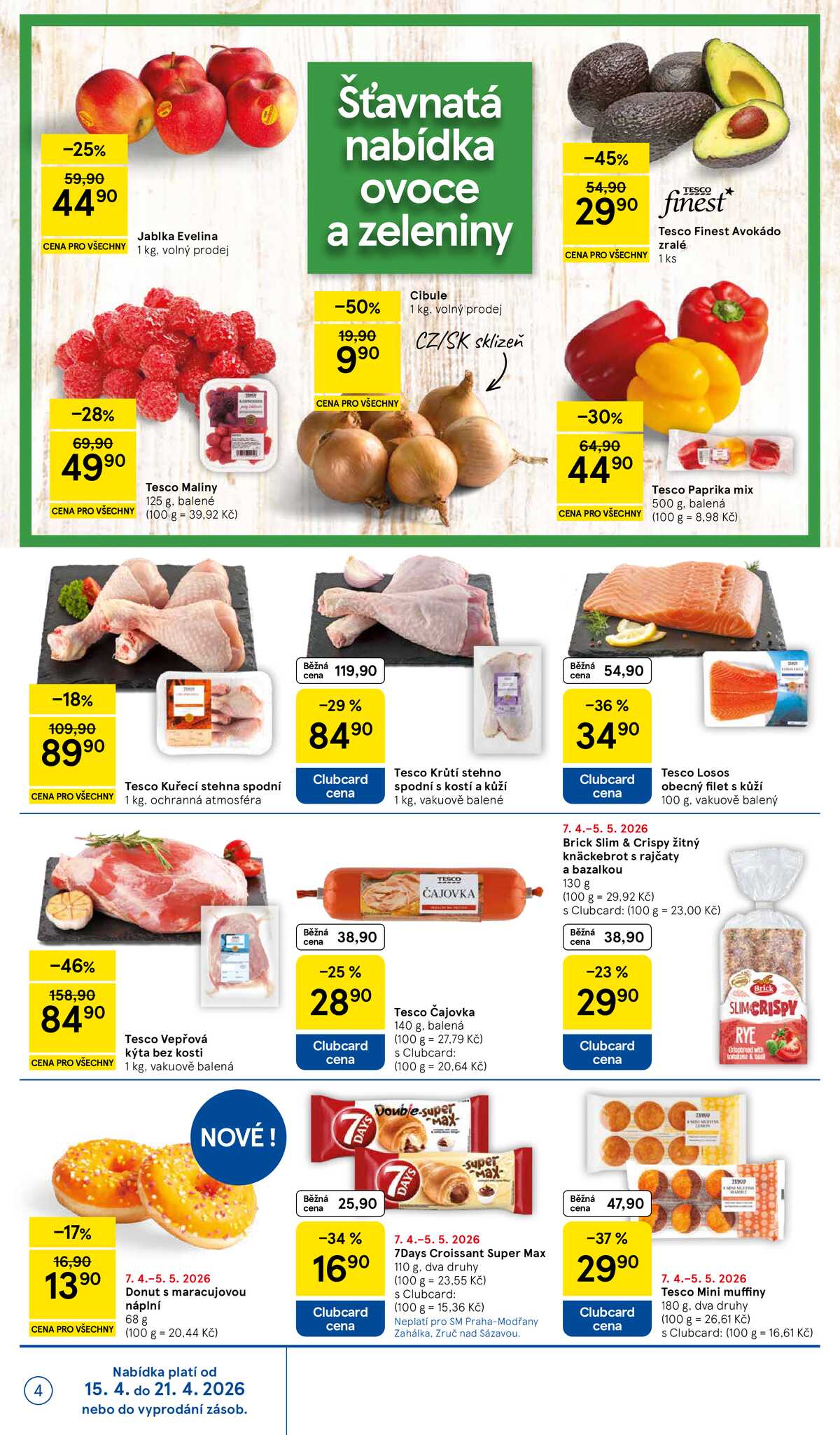 Tesco supermarkety od 15.4. do 21.4.2026 strana 4