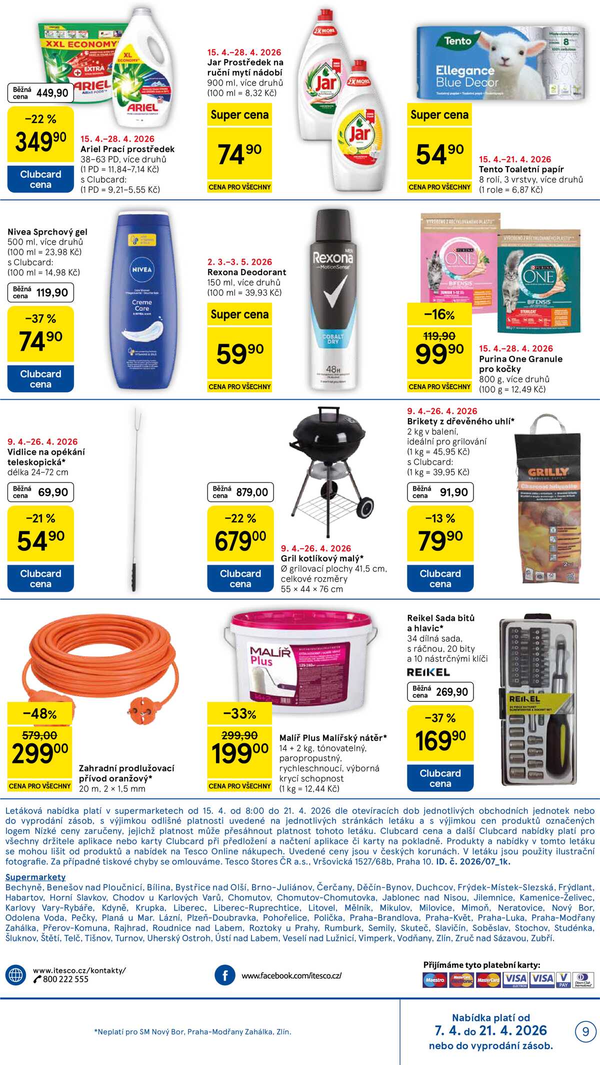 Tesco supermarkety od 15.4. do 21.4.2026 strana 9