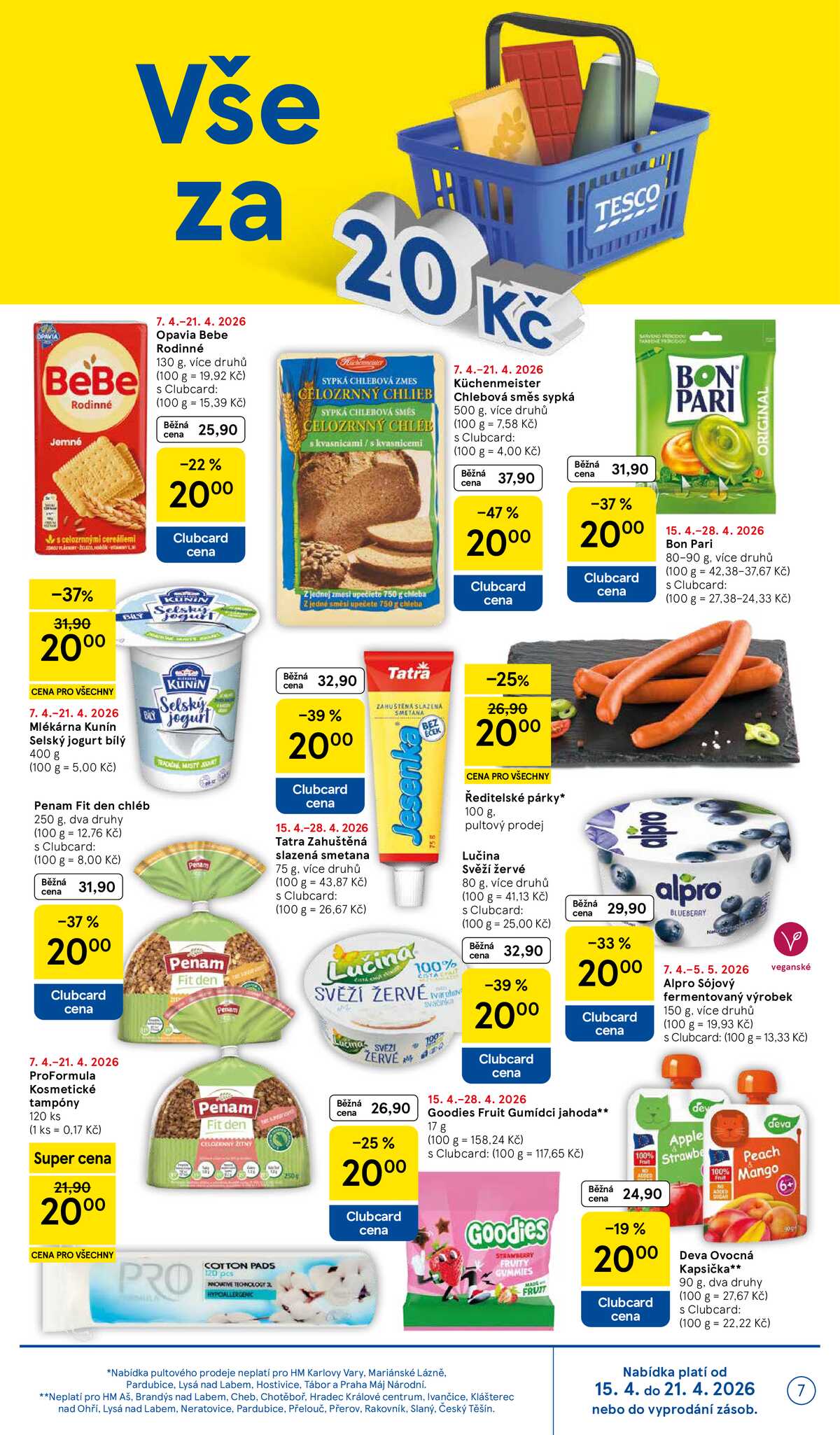 Tesco malé hypermarkety od 15.4. do 21.4.2026 strana 7