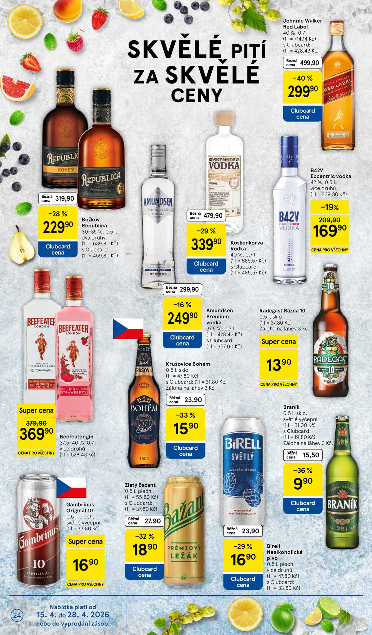 Tesco malé hypermarkety od 15.4. do 21.4.2026 strana 24