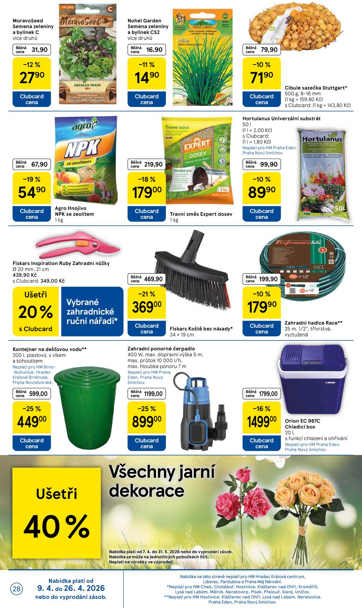 Tesco malé hypermarkety od 15.4. do 21.4.2026 strana 28