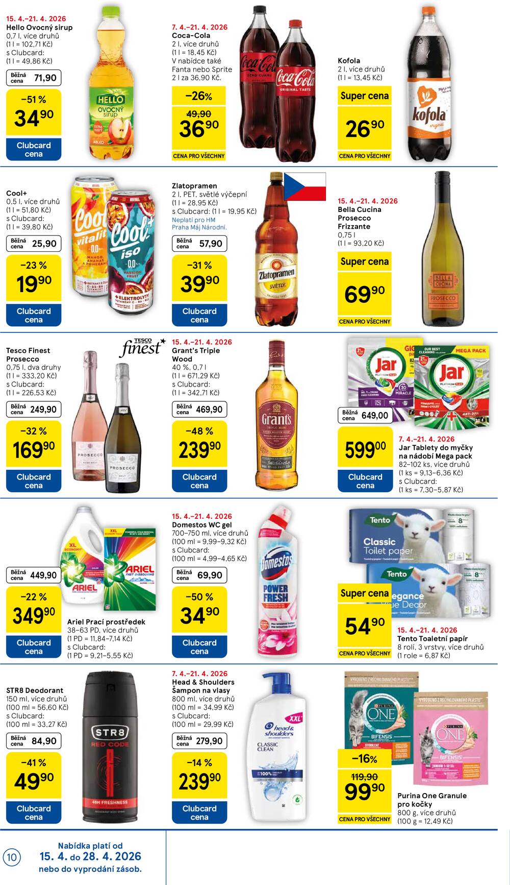 Tesco malé hypermarkety od 15.4. do 21.4.2026