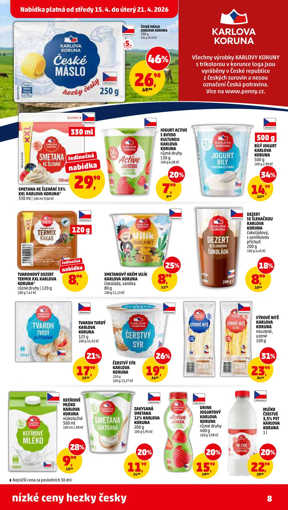 Penny Market od 15.4. do 21.4.2026
