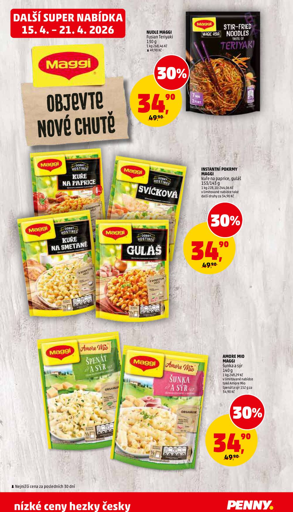 Penny Market od 15.4. do 21.4.2026