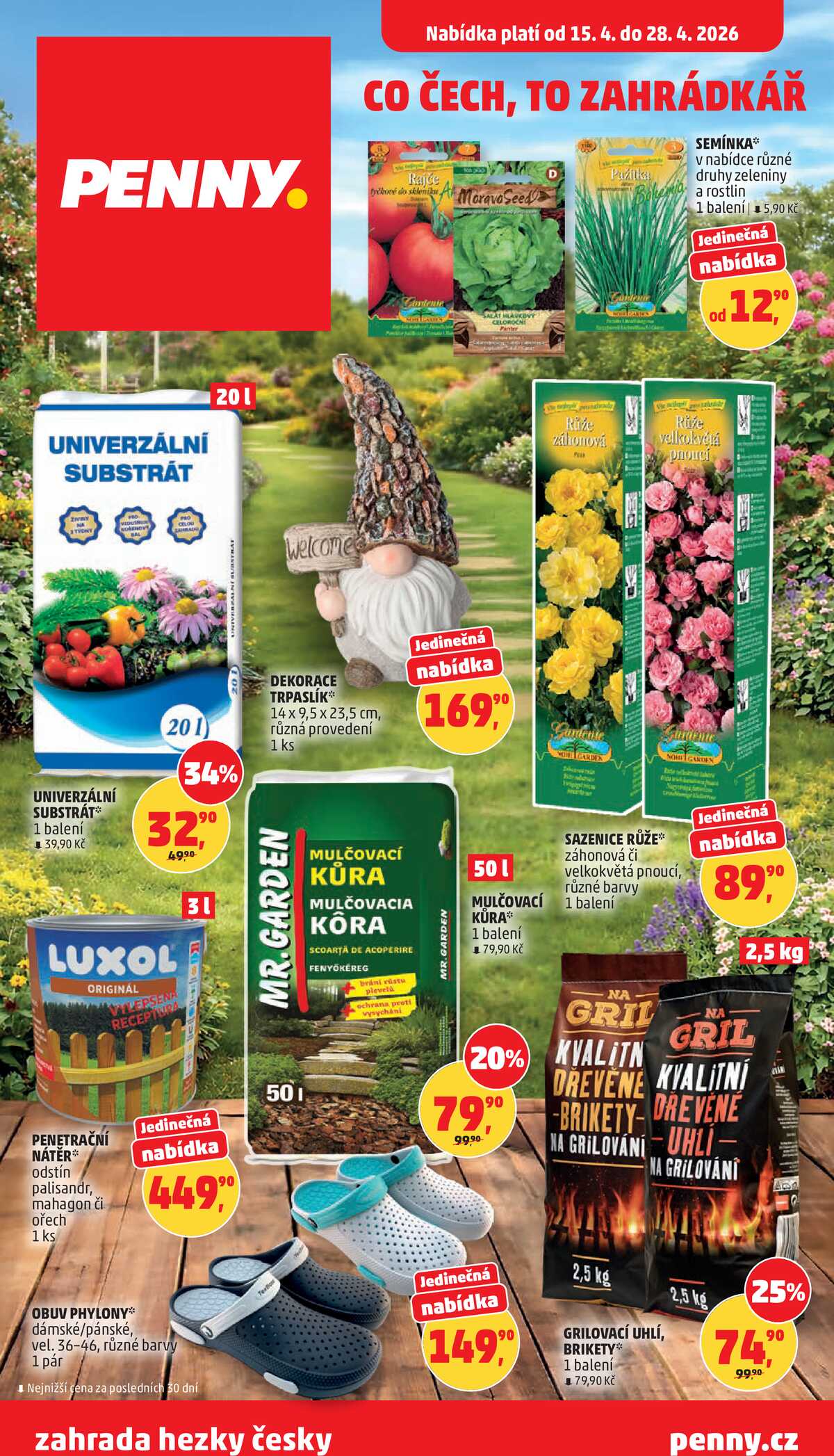 Penny Market Zahrada od 15.4. do 28.4.2026 strana 1