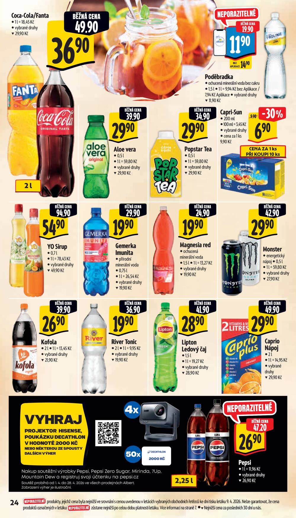 Albert Supermarket od 15.4. do 21.4.2026