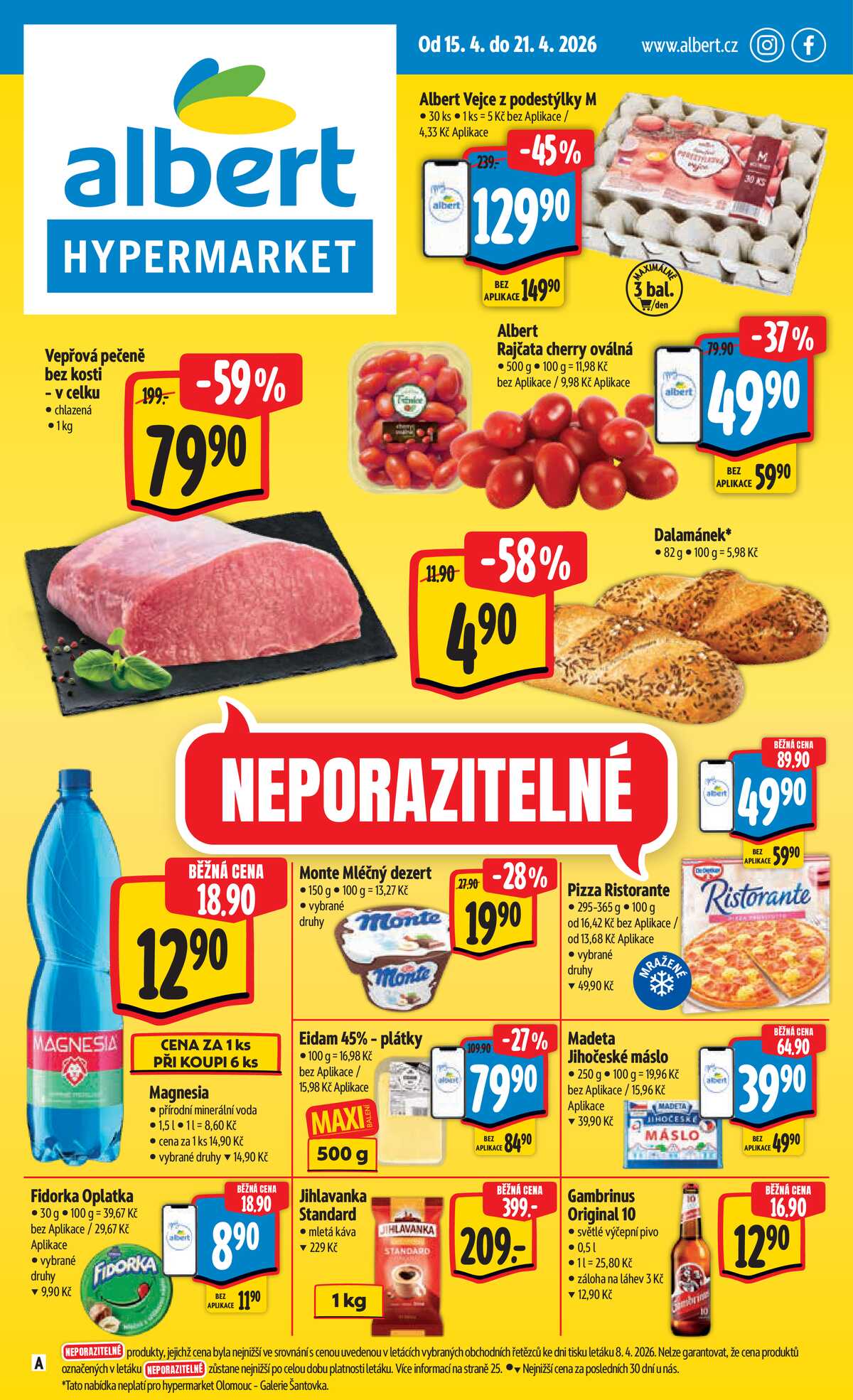 Albert  Hypermarket od 15.4. do 21.4.2026 strana 1