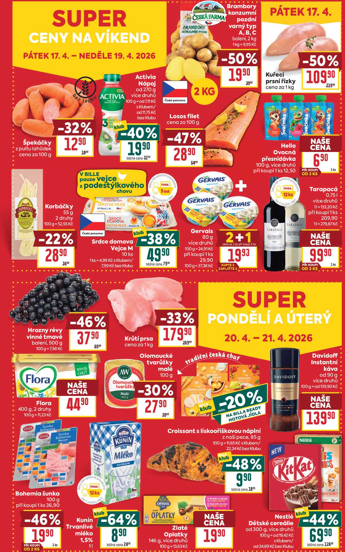 BILLA malý leták od 15.4. do 21.4.2026 strana 4